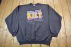 Vintage 1990s Jersey Shore Kilt Crewneck Sweatshirt