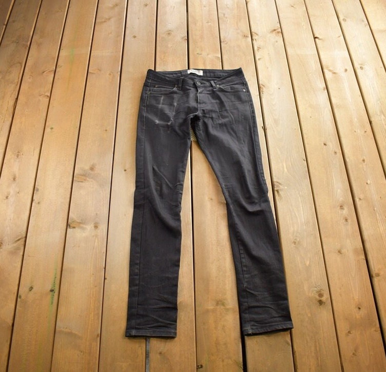 Vintage Y2K Naked & Famous Black Jeans Size 31x31