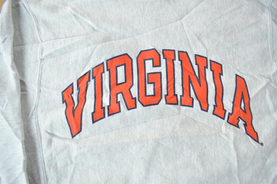 Vintage Y2K Virginia Tech Champion Reverse Weave Sweatshirt / Vintage Champion / Vintage NCAA / Streetwear / Sportswear / Small