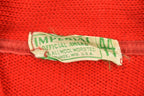 Vintage 1950s St. A Basketball Letterman Knit Cardigan Sweater