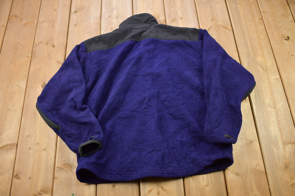 Vintage 1990s Solstice Polartec Zip Up Sweatshirt