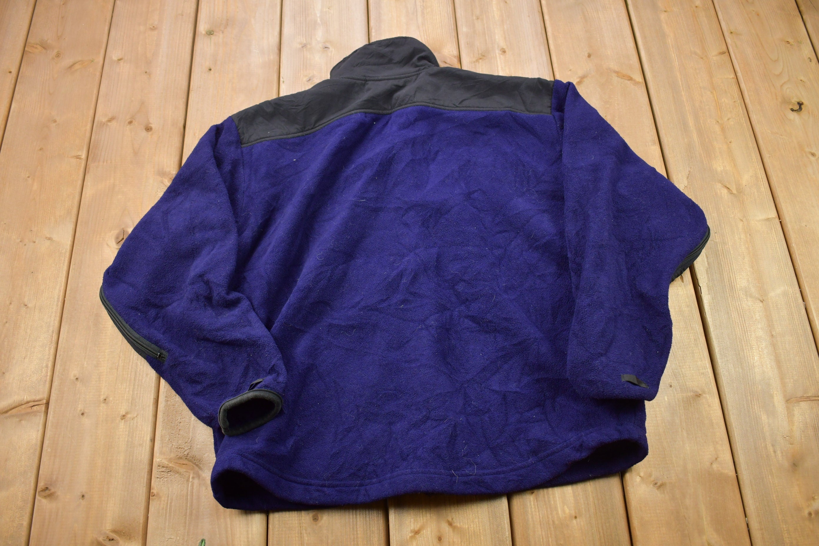Vintage 1990s Solstice Polartec Zip Up Sweatshirt