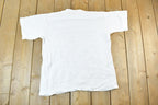 Vintage 1990s Flags Of The World Single Stitch T-Shirt