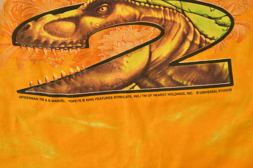 Vintage 2002 Universal Studios Tie Dye Graphic T Shirt Size Large
