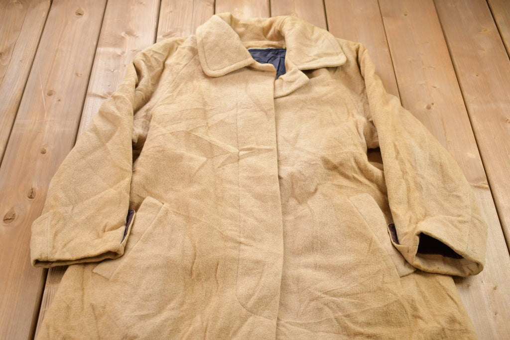 Vintage 1990s Wool Full Length Jacket