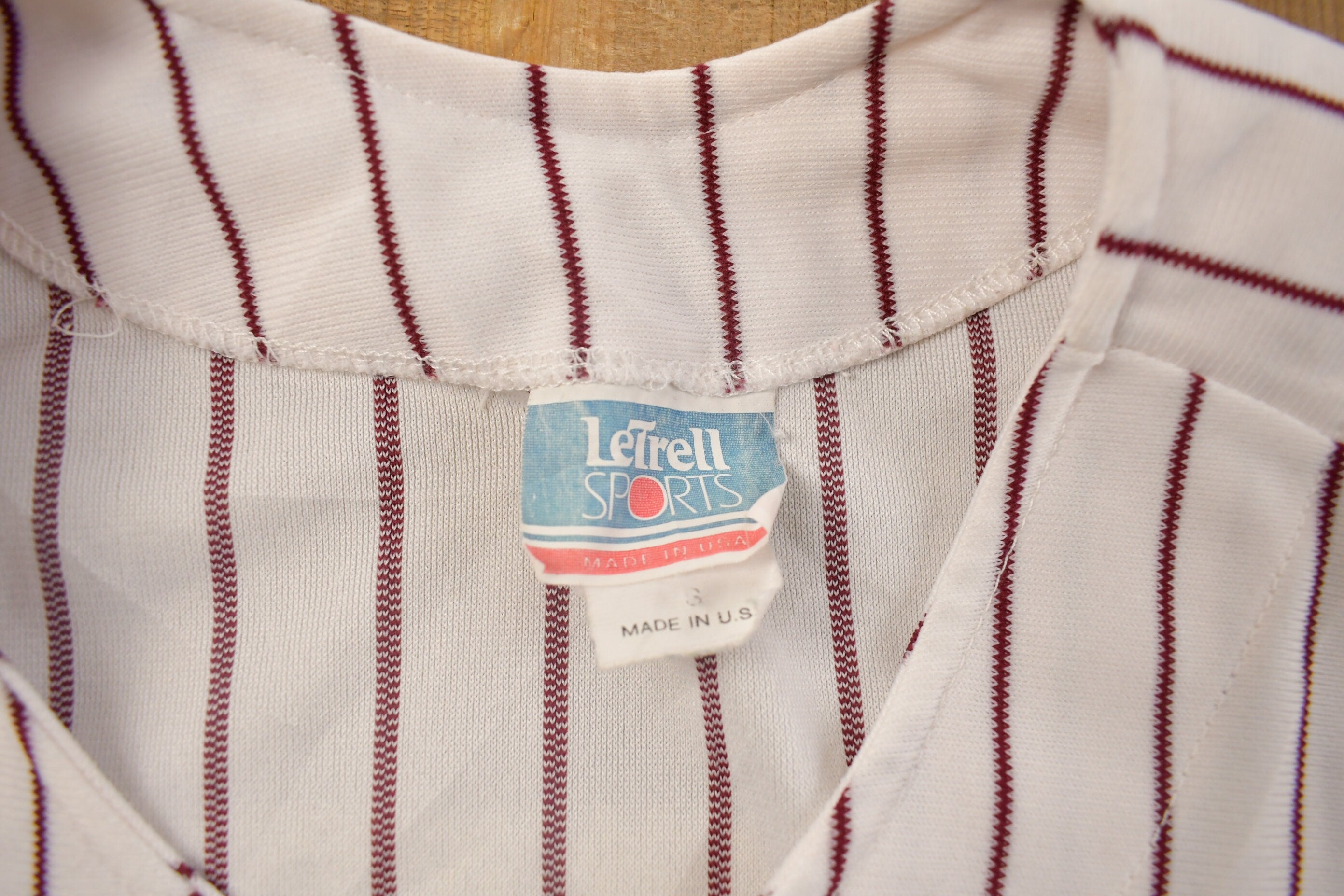 Vintage 1990s Okemos Highschool Baseball Jersey Made In USA