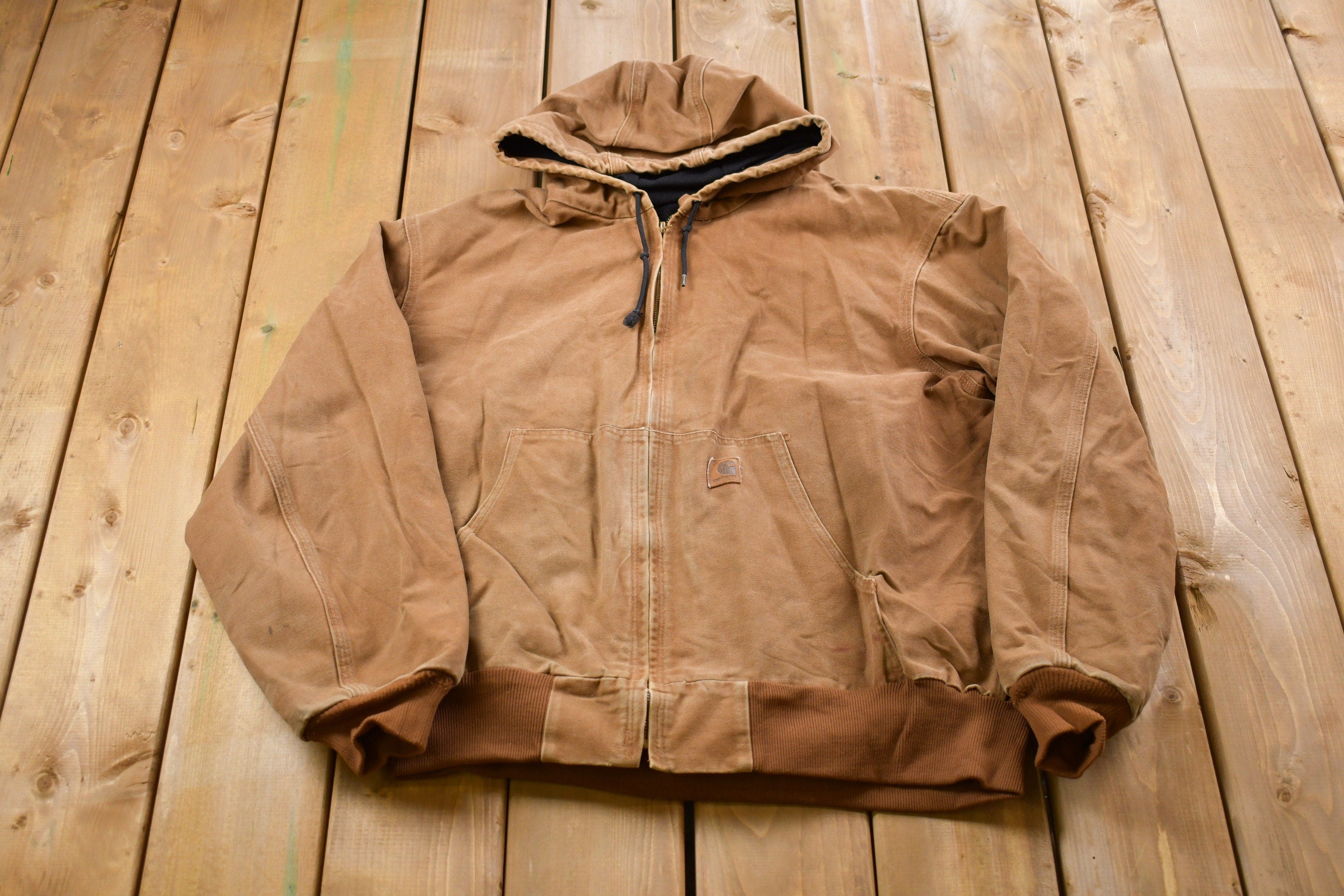Vintage 1990s Carhartt Hooded Jacket