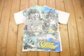 Vintage 1990s Earth Songs Animal Theme All Over Print T-Shirt