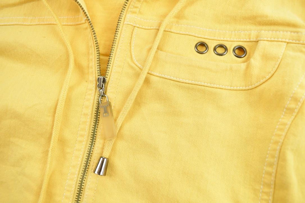 Vintage 1980s Christopher & Banks Sleeveless Zip up Hoodie