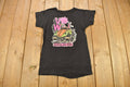 Vintage 1970s Volkswagen Relieves Gas Pains Iron On Graphic T Shirt