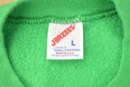 Vintage 1990s Cute Green Christmas Crewneck Sweater