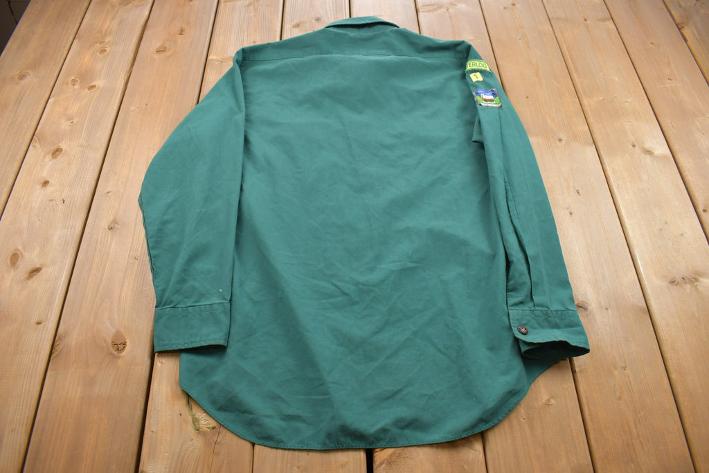 Vintage 1991 Boy Scout's of Canada Button Up Shirt