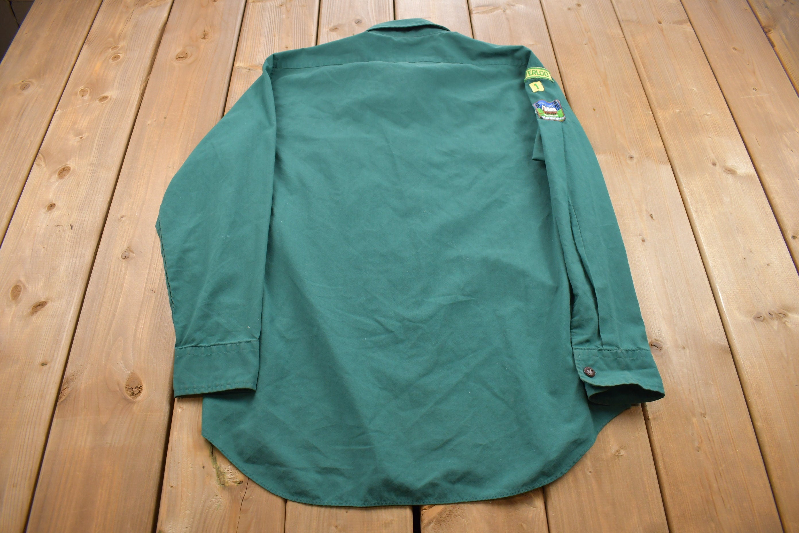 Vintage 1991 Boy Scout's of Canada Button Up Shirt