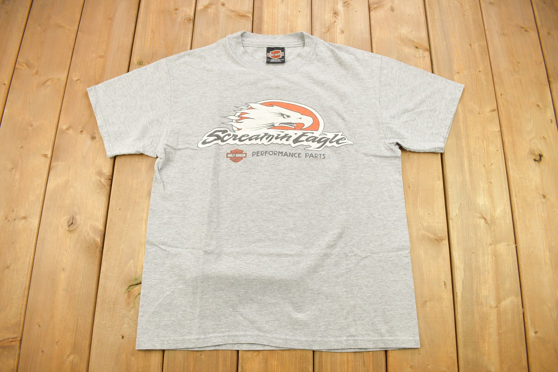 Vintage 1997 Harley Davidson Buffalo New York Screamin Eagle Graphic T-Shirt