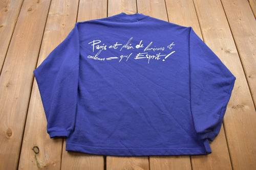 Vintage 1990s E Spirit Art Crewneck Sweatshirt