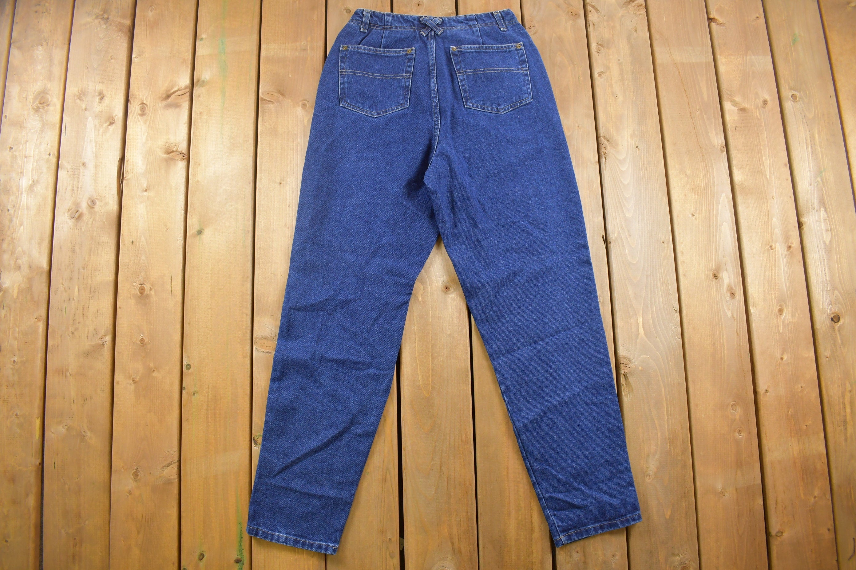 Vintage 1990s Christopher & Banks Blue Denim Jeans Size 28 x 31