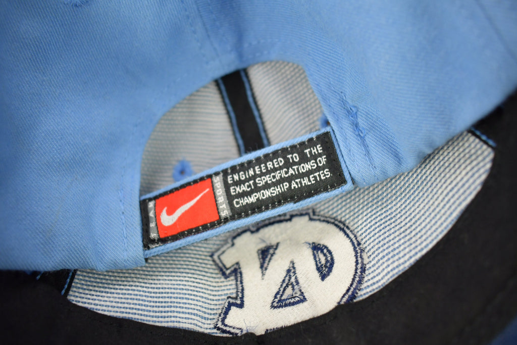 Vintage 1990s University Of North Carolina Tar Heels Collegiate Nike Strap Back Hat  OSFA  90s Snap Back  UNC