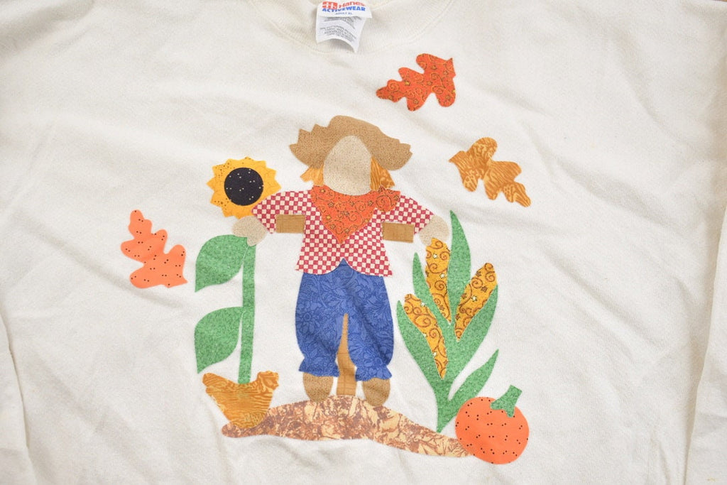 Vintage 1990s Scarecrow Crewneck Sweatshirt