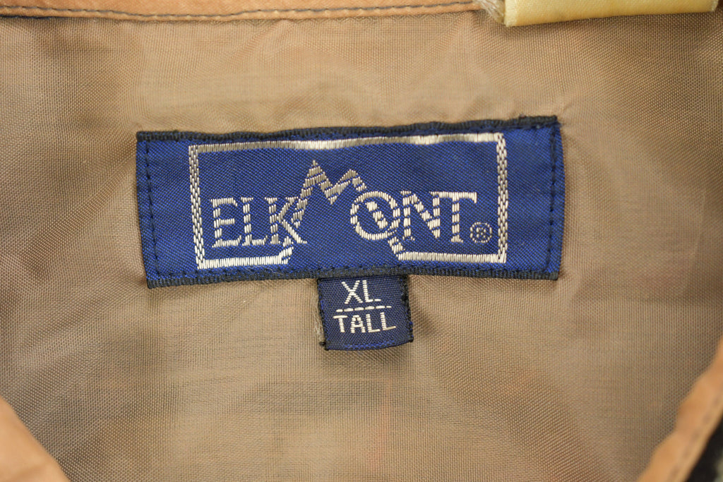 Vintage 1990s Elk Mont Plaid Button Up Shirt