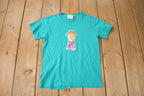 Vintage 1990s Phuc Girl Children's Size Cartoon Graphic T Shirt Made In USA