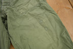 Vintage 1970s OG 107 Green Khaki Army Pants Size 28 x 28