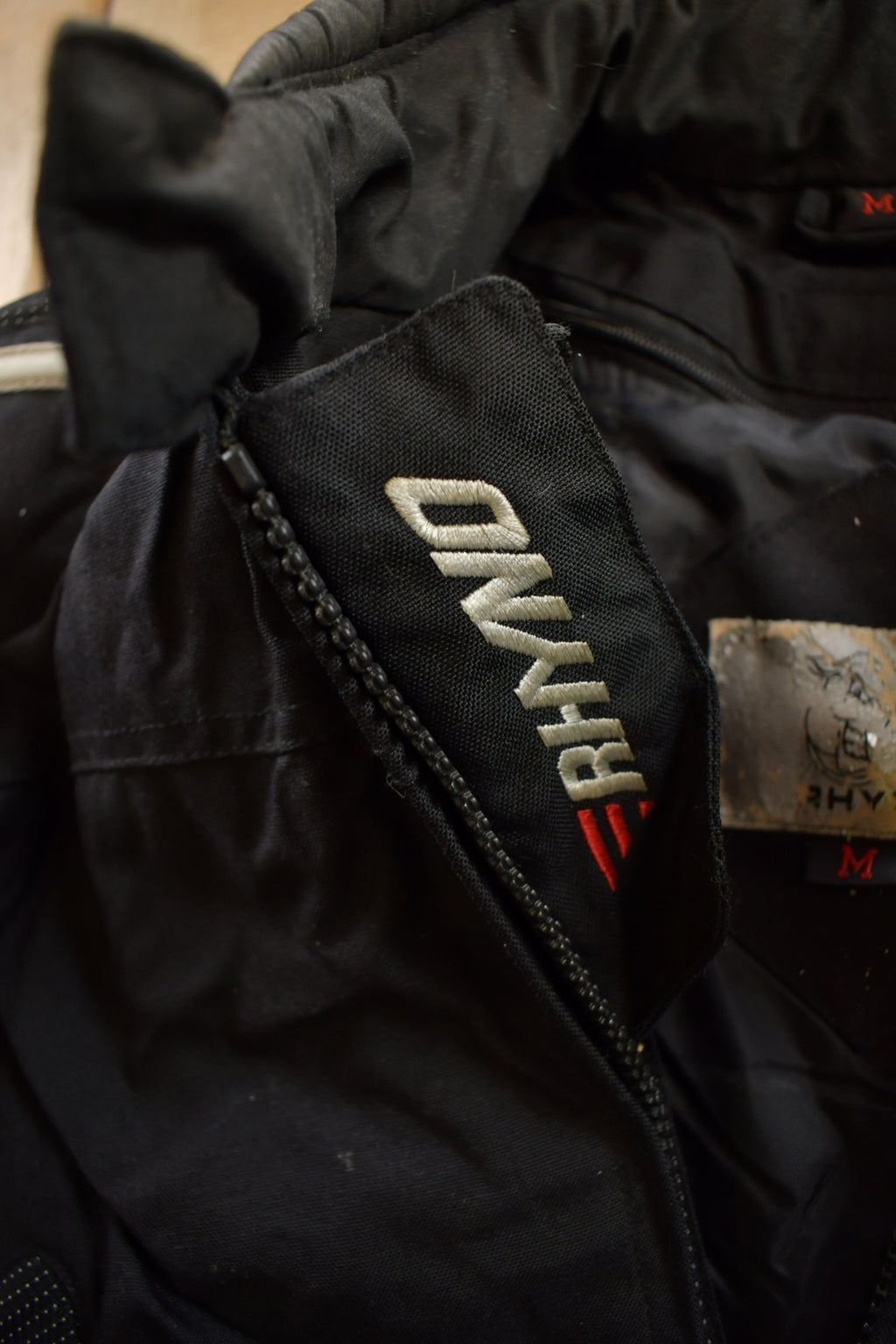 Vintage 1990s Rhyno Motorcycle Jacket