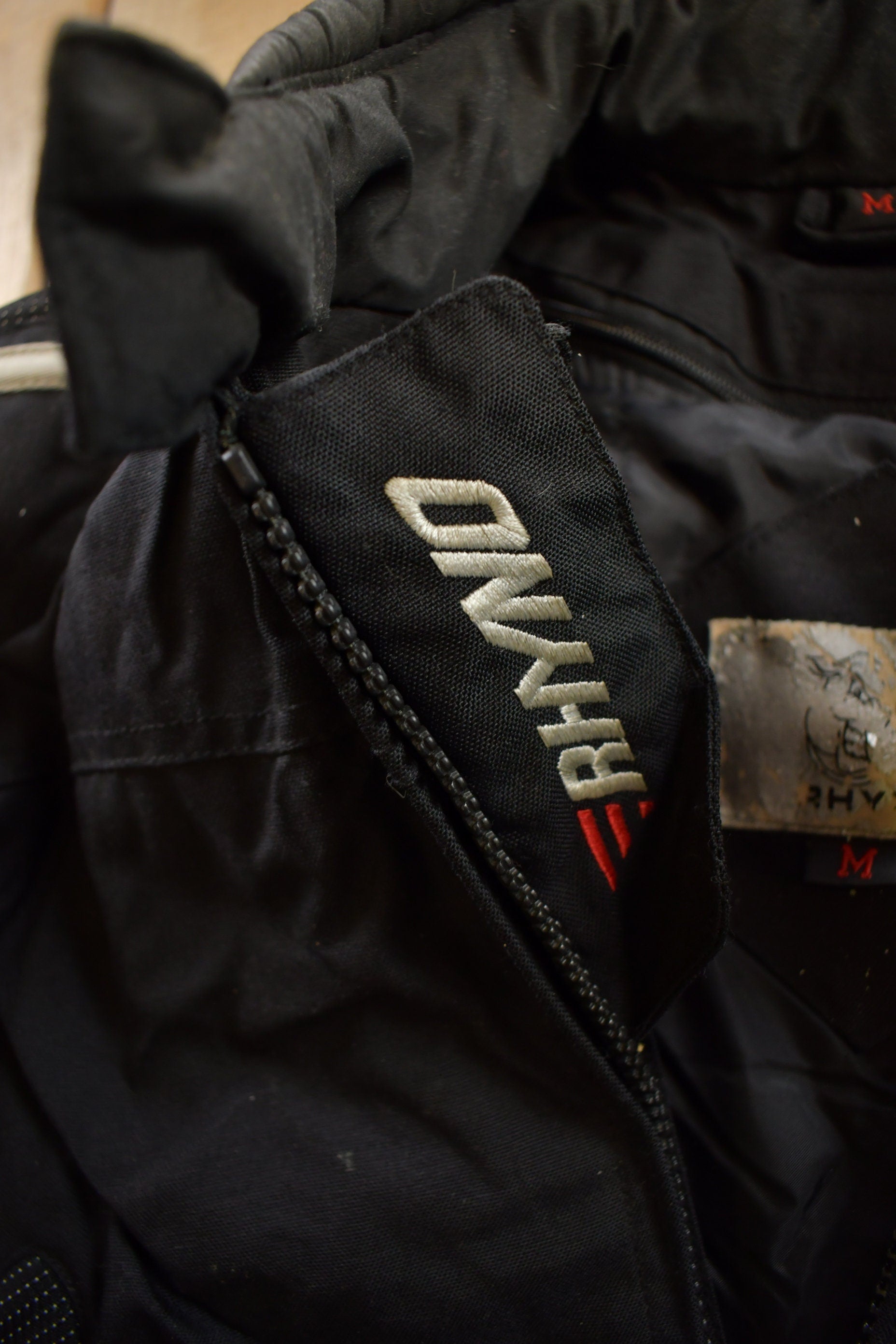 Vintage 1990s Rhyno Motorcycle Jacket