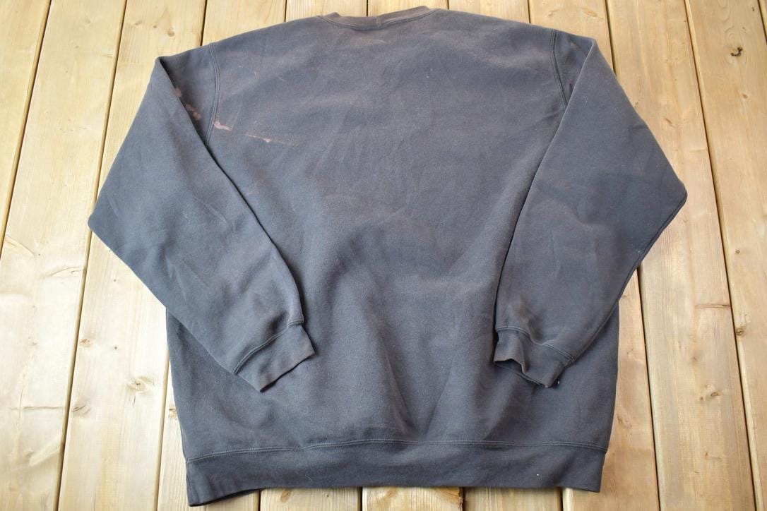 Vintage Distressed Carhartt Blank Crewneck Sweatshirt
