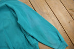 Vintage 1980s Tultex Blue Raglan Crewneck Sweatshirt