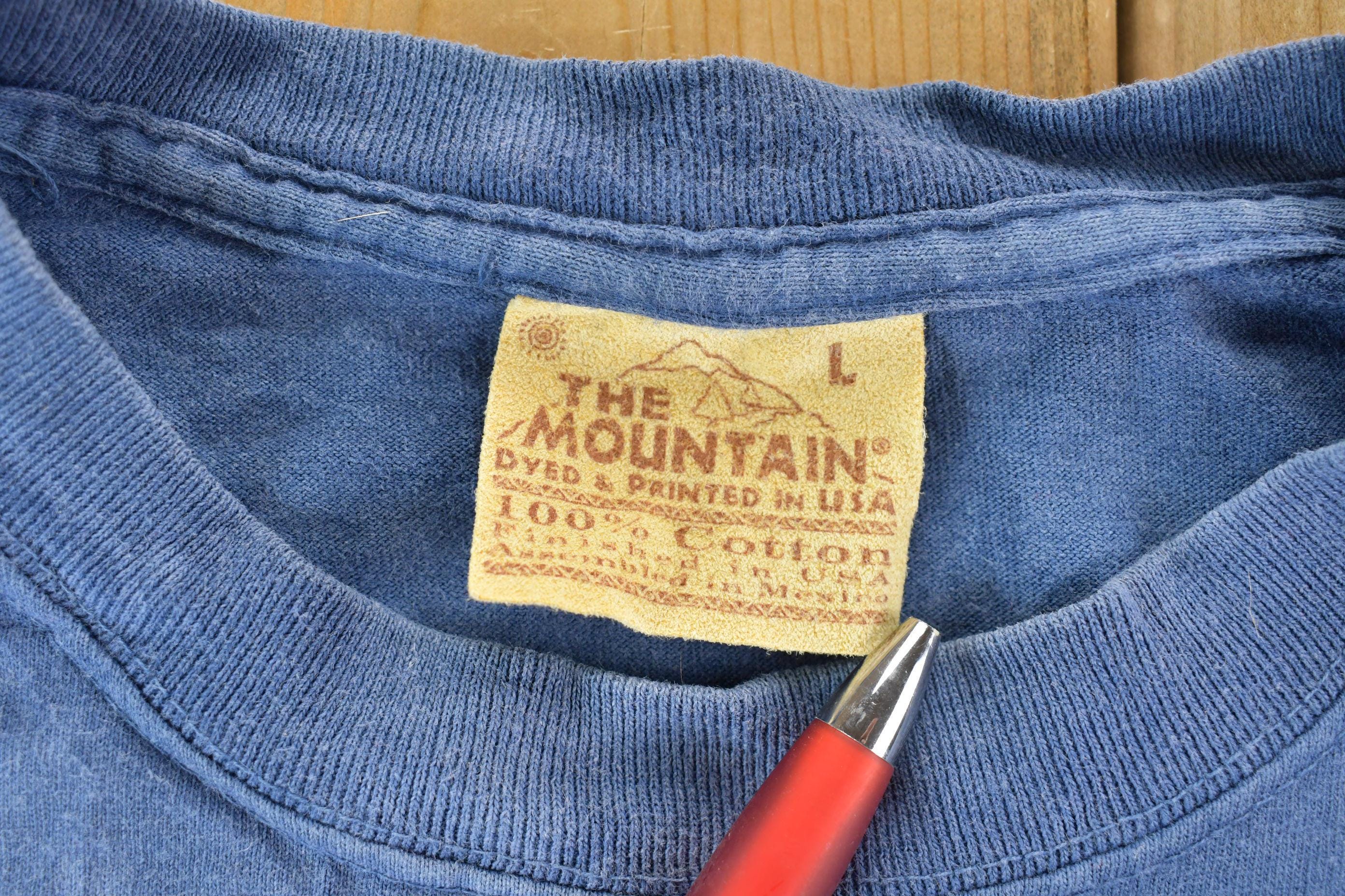 Vintage 1990s Turtle Ocean Theme The Mountain Single Stitch Graphic