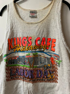 Vintage 1995 Kings Café Hideaway Labour Day Tank Top