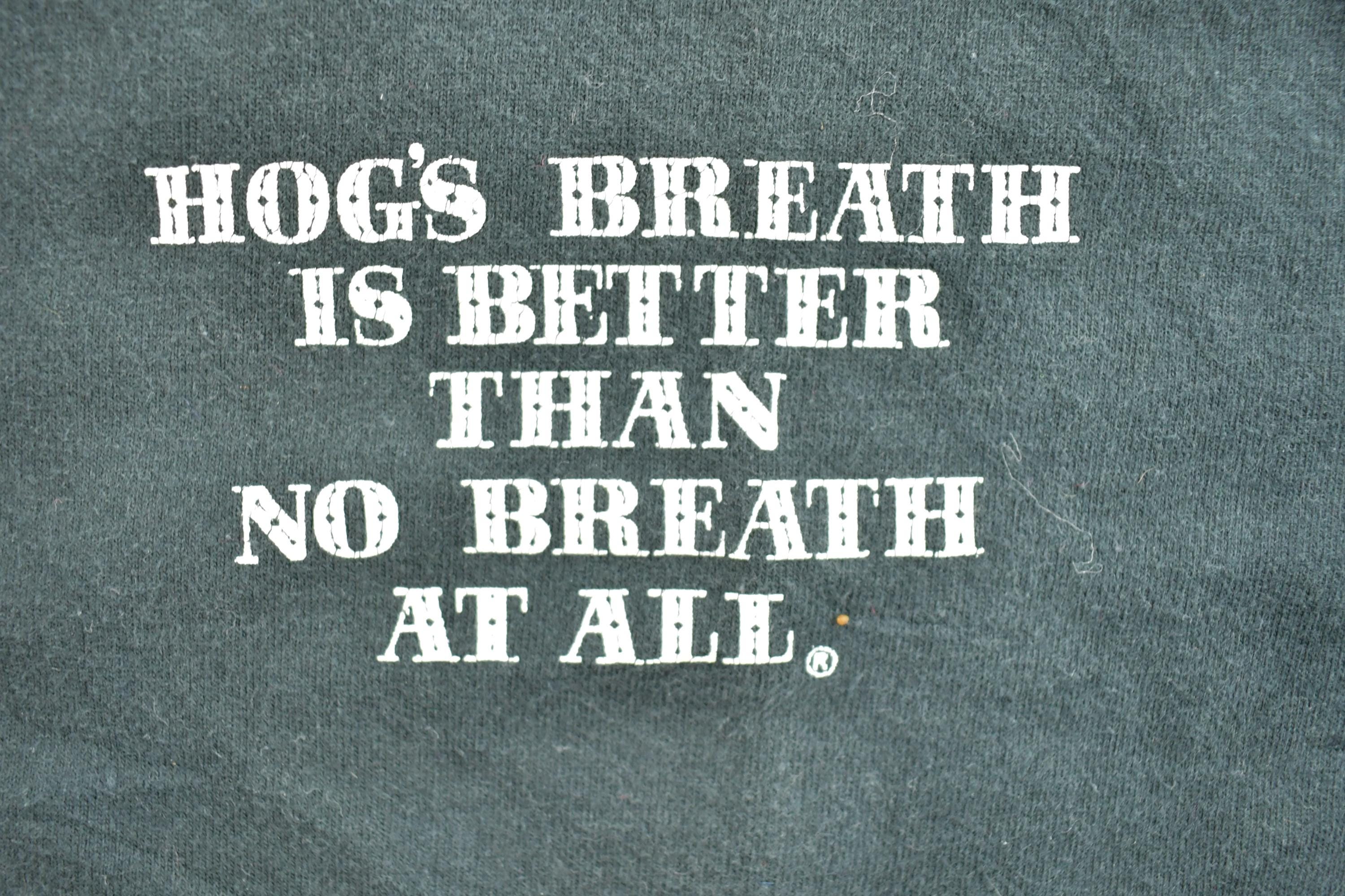 Vintage 1990s Hogs Breath Saloon Key West Florida Souvenir T-Shirt