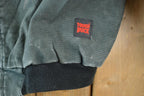 Vintage Y2K Distressed Tough Duck Hooded Jacket Made In USA