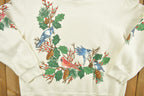 Vintage 1990s Bird Theme Graphic Cute Crewneck
