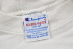 Vintage 1990s Hand-Stitched Needlepoint Goose Champion Sweatshirt