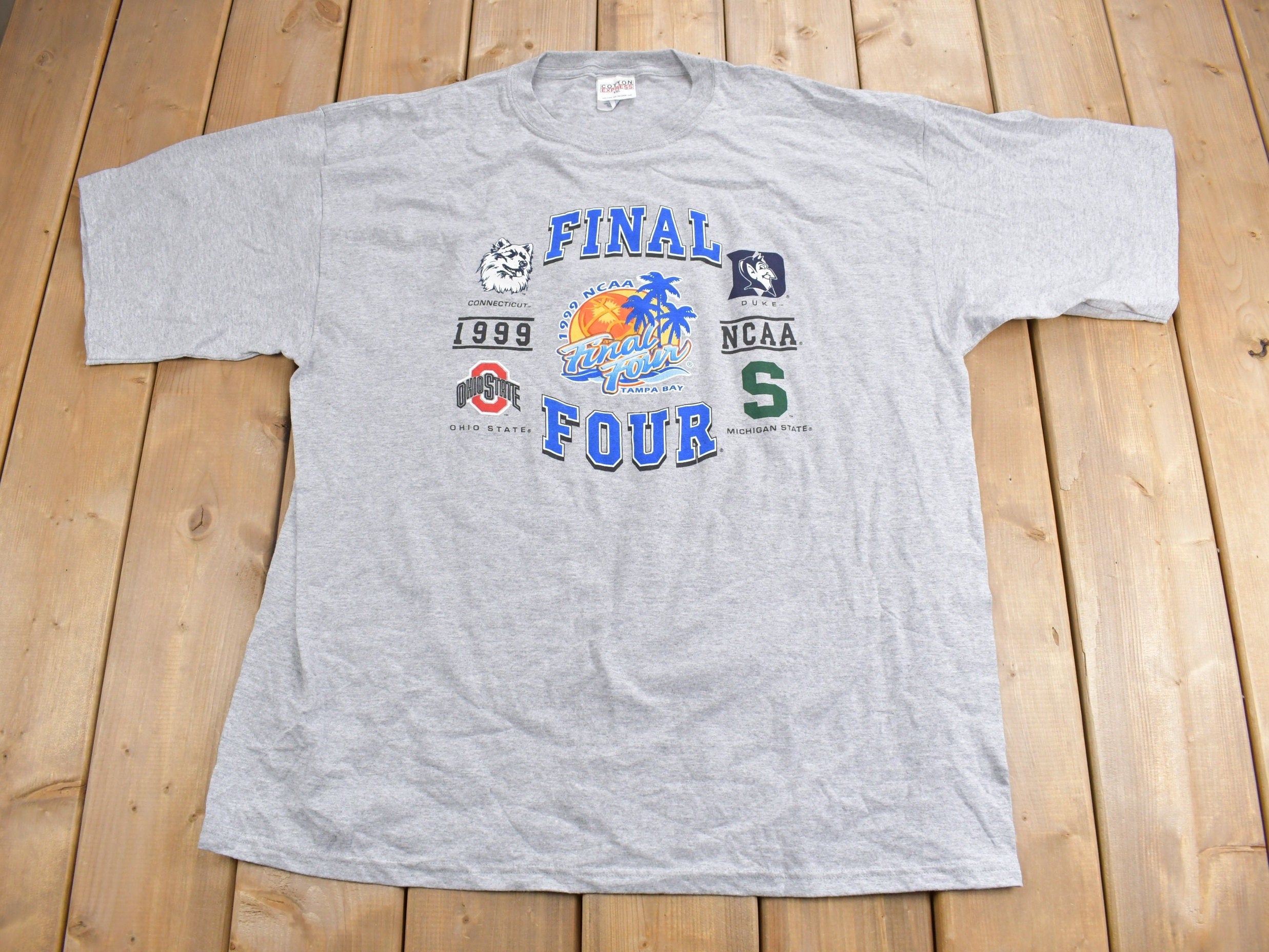 Vintage 1999 NCAA Final Four Collegiate Logo Athletic T-Shirt