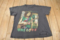 Vintage 1990s Bob MarleySongs Of Freedom One Love Graphic T-Shirt