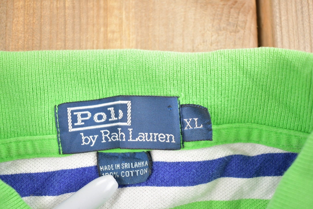 Vintage 1990s Polo Ralph Lauren Striped Shirt