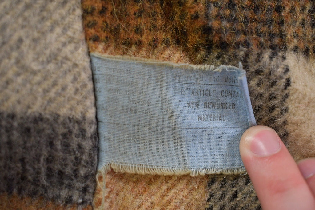 Vintage 1990s Sears Wool Overcoat
