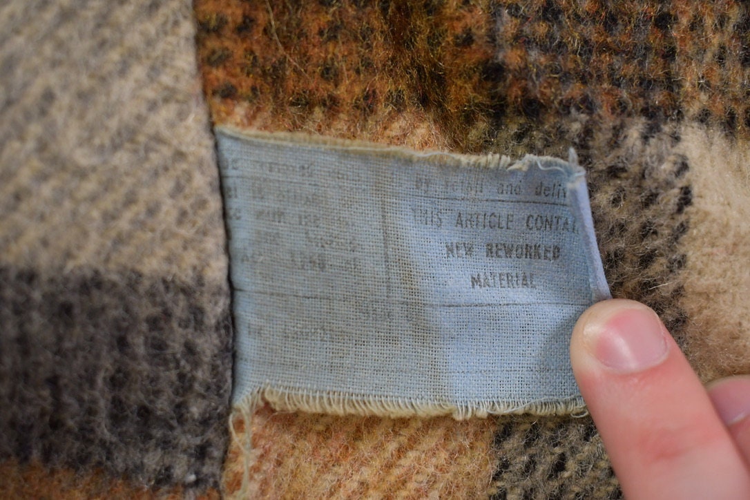 Vintage 1990s Sears Wool Overcoat
