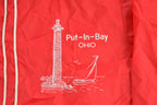 Vintage 1970s Put In Bay Ohio Windbreaker Jacket