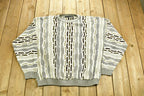 Vintage 1990's 3D Cable Knit Sweater