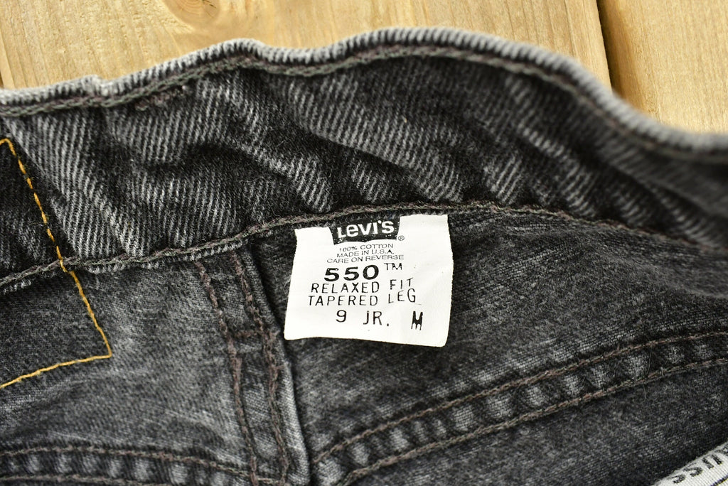 Vintage 1990s Levi's 550 Blank Tab Jeans Size 9