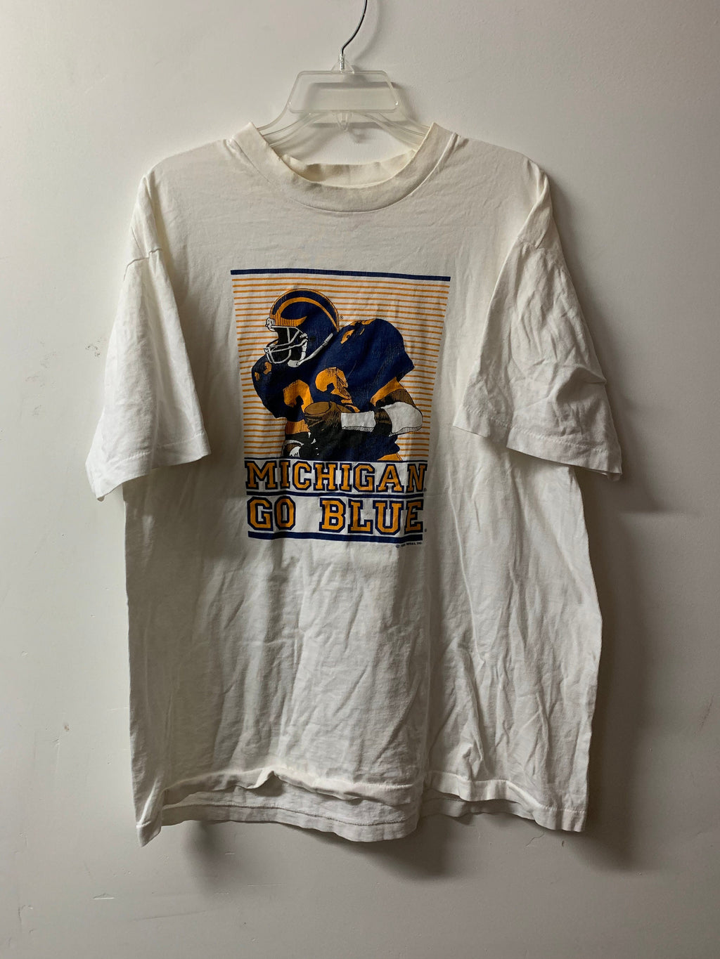 Vintage 1989 University Of Michigan Wolverines Graphic T-Shirt