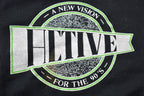 Vintage 1990s Active A New Vision Graphic Crewneck Sweatshirt