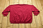 Vintage Christmas Santa Sweater , 90s Holiday Crewneck , Winter Wear , Festive Diamond Graphic Print