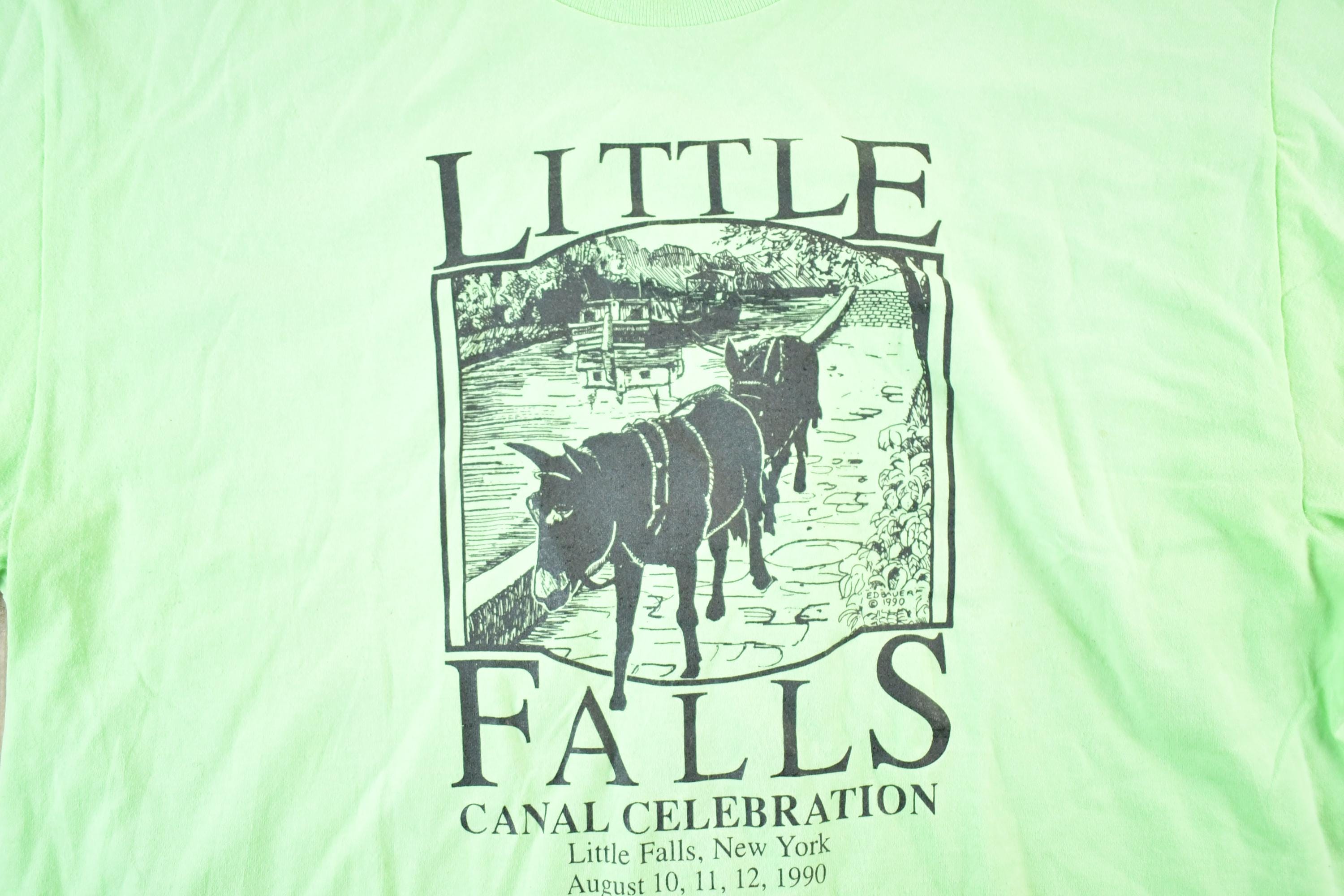Vintage 1990s Little Falls Canal Celebration Souvenir T-Shirt Mens L