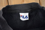 Vintage 1990s FILA Embroidered Crewneck Sweatshirt Made In Canada Size XL