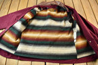 Vintage 1990s Woolrich Aztec Blanket Lined Jacket