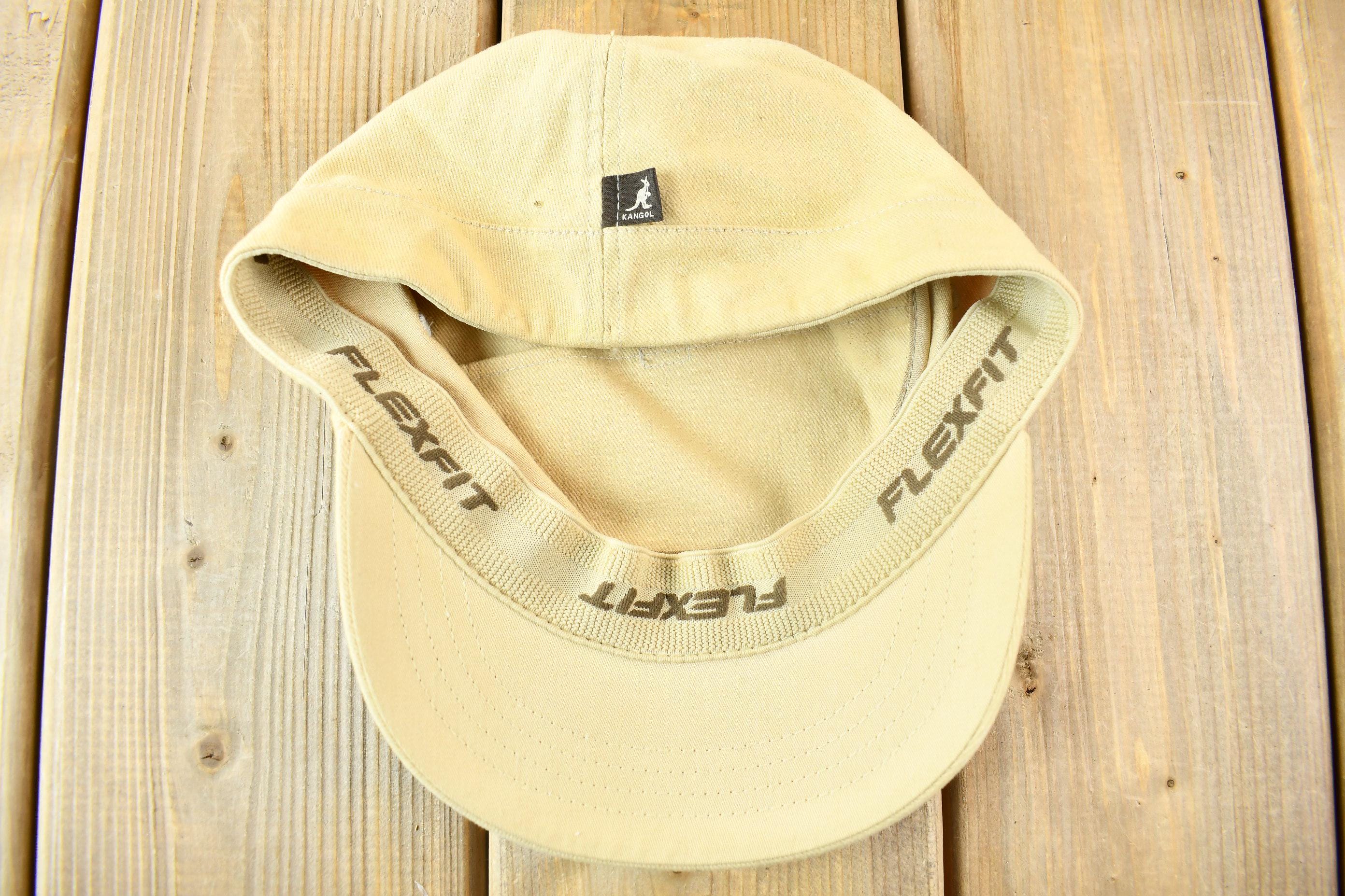 Vintage 1990s Kangol Flexfit Army Cap Size L-XL